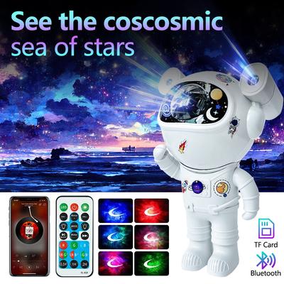 Astronaut Galaxy Projector Star Projector Galaxy Night Light Space Buddy Projector with Nebula Remote Control for Bedroom Home
