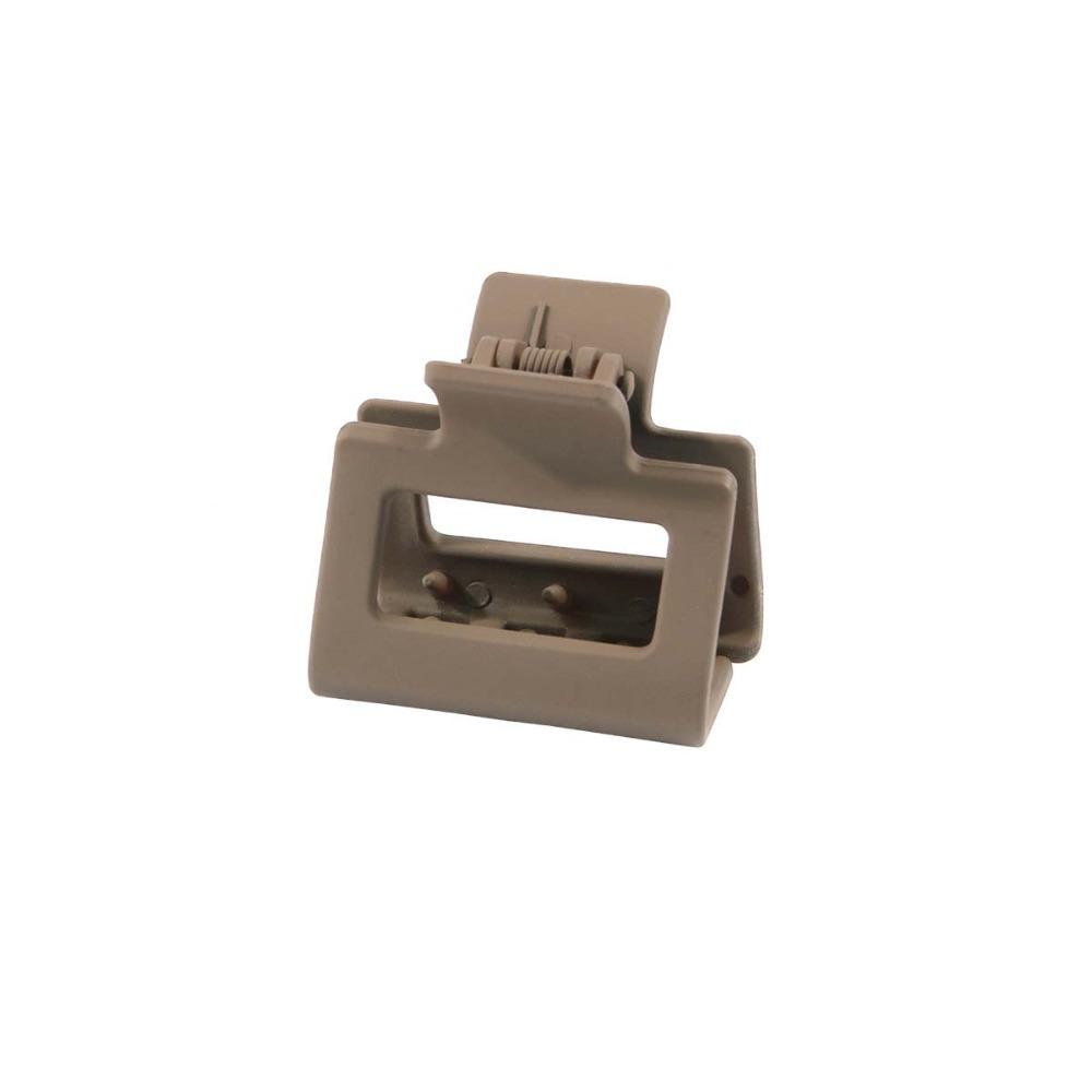 Korean Style Mini Square Hair Claw Medium Claw Clips Hair Styling Tool Small Shark Clip Hair Accessories for Thin Hair