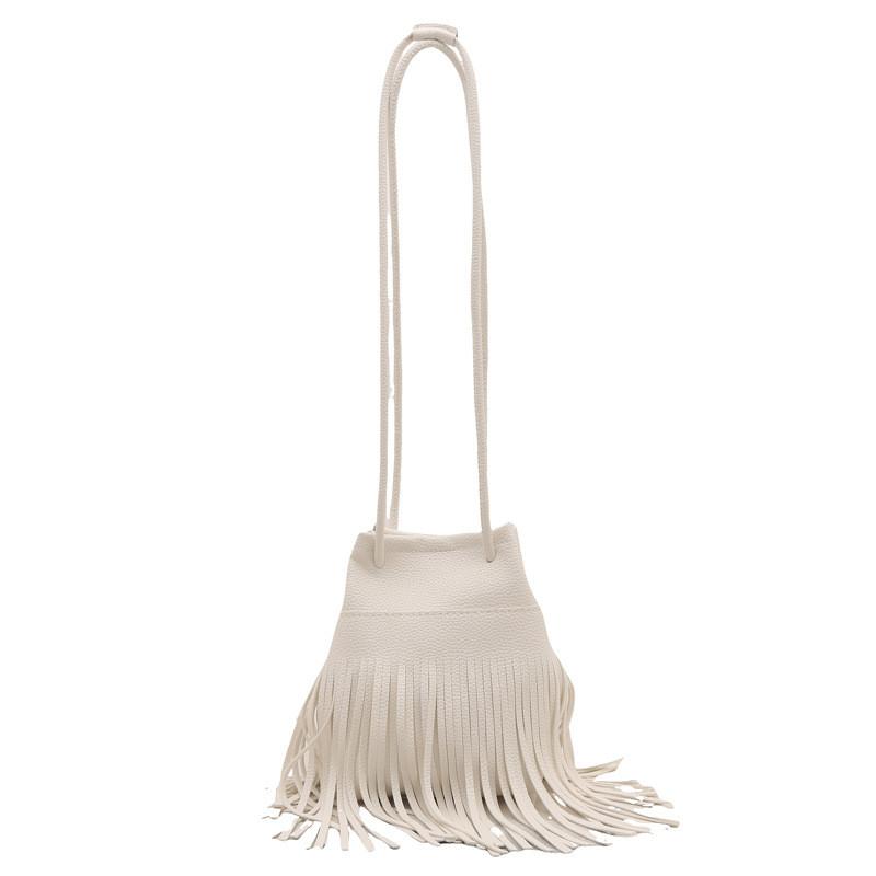 Tassel Phone Bag With Magnetic Closure For Daily Casual Wear