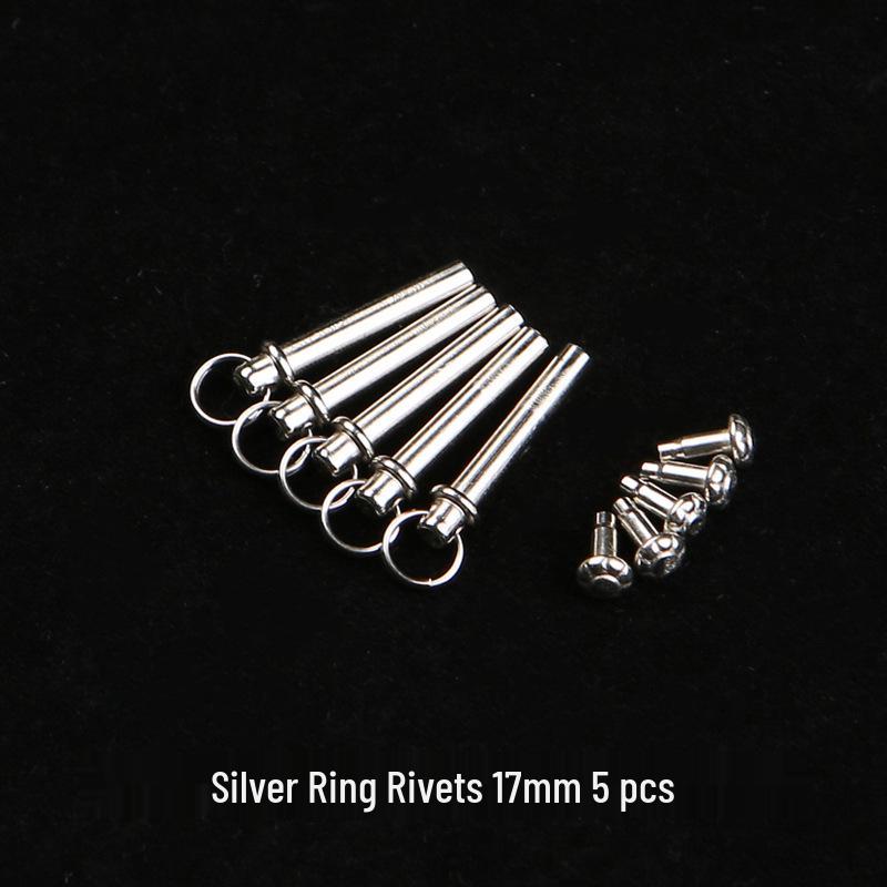 

Набор для ремонта складного веера разных размеров с кольцом, кисточкой и металлическими заклепками с покрытием