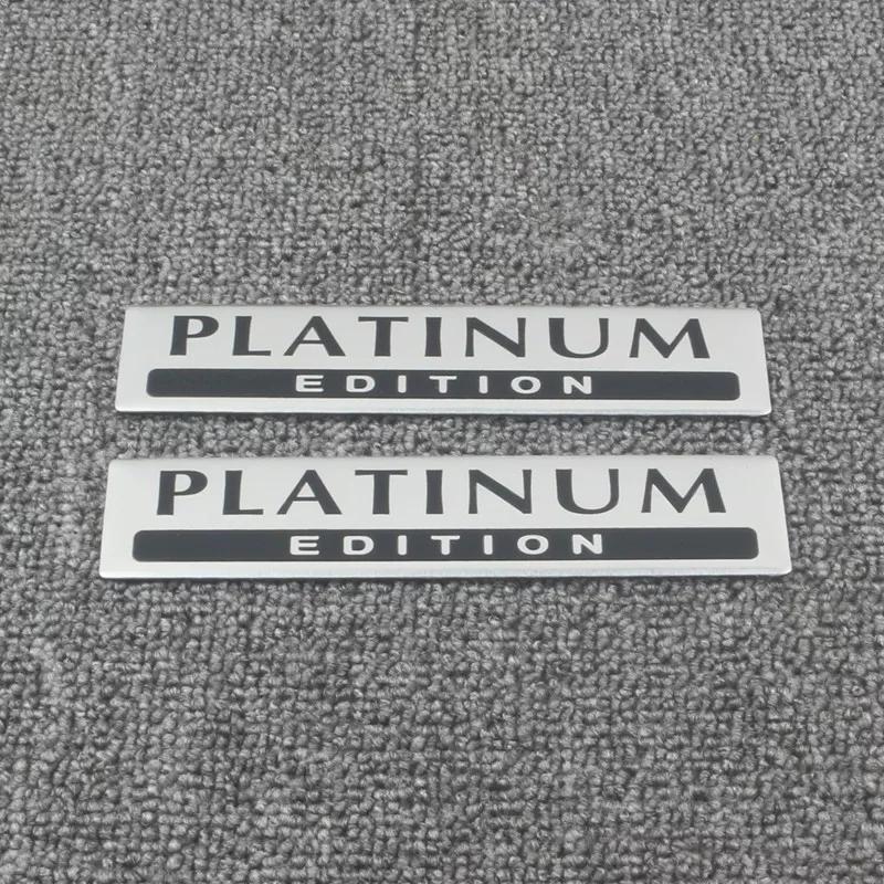 Suitable for Sequoia Transit Speedmaster modified car sticker PLATINUM EDITION Platinum version car logo tail label