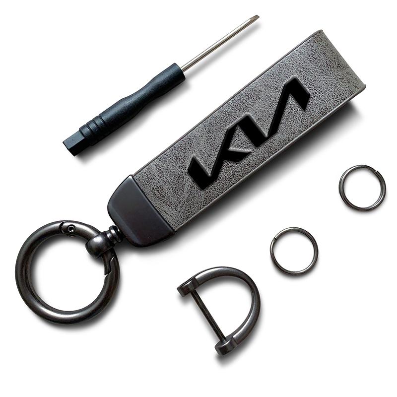 Auto KeyChain Customized Car Badge Key Chains For KIA K5 K9 Sorento Ceed Sportage Carnival Stinger Forte Niro Cadenza Soul EV6 vkcy70