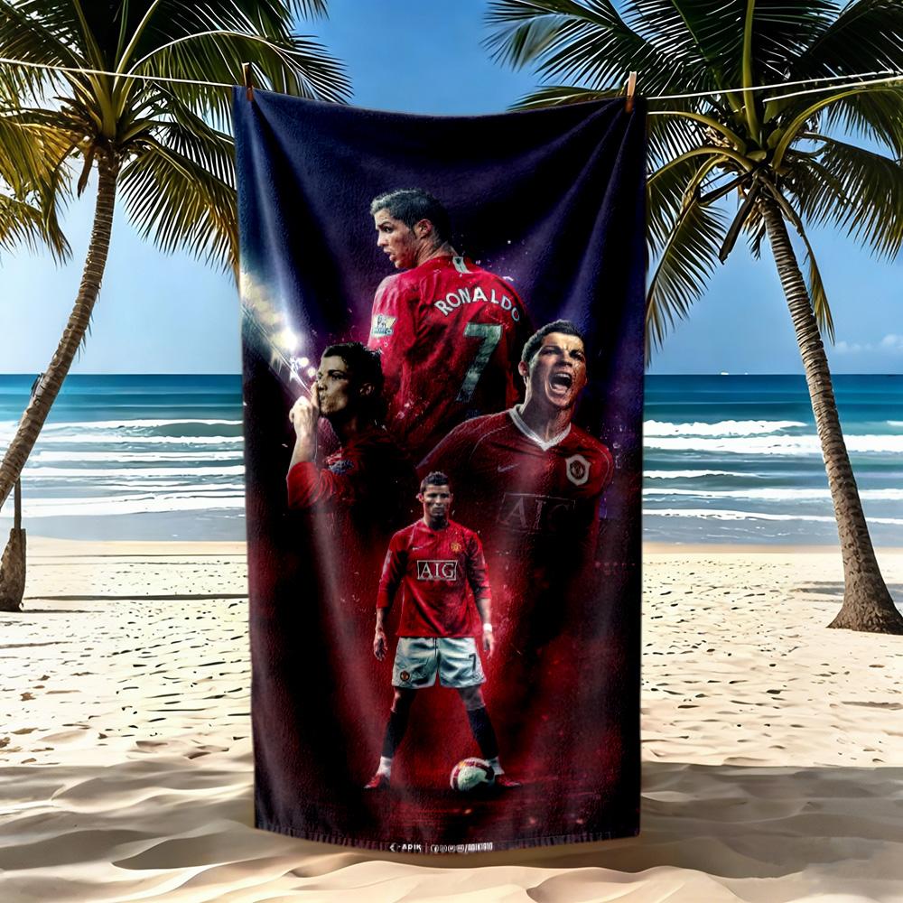 Juventus Beach Towel Super Soft Microfiber Quickdry Fabric Comfortable Lightweight Suitable For Swimming Gym Camping Yoga Vacation