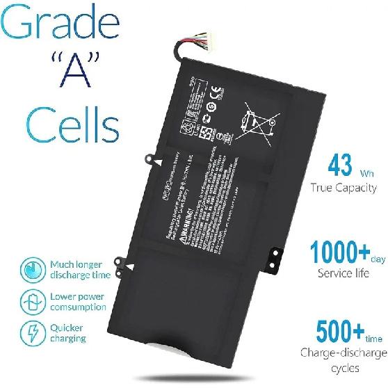 SKOWER 43Wh NP03XL Battery for hp envy 15-u000/u100/u200/u300 Pavilion 13-a000/a100/a200/a300 x360 Convertible PC TPN-Q146/Q149