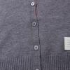 Kaslead New Arrival Women's Clothing Fashion Style Stylish Simple and Versatile Casual Labeling Knitted Long Sleeve Cardigan
