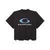 Balenciaga Loop Sports Icon Destroyed Cropped T-Shirt 783399TRVC23521