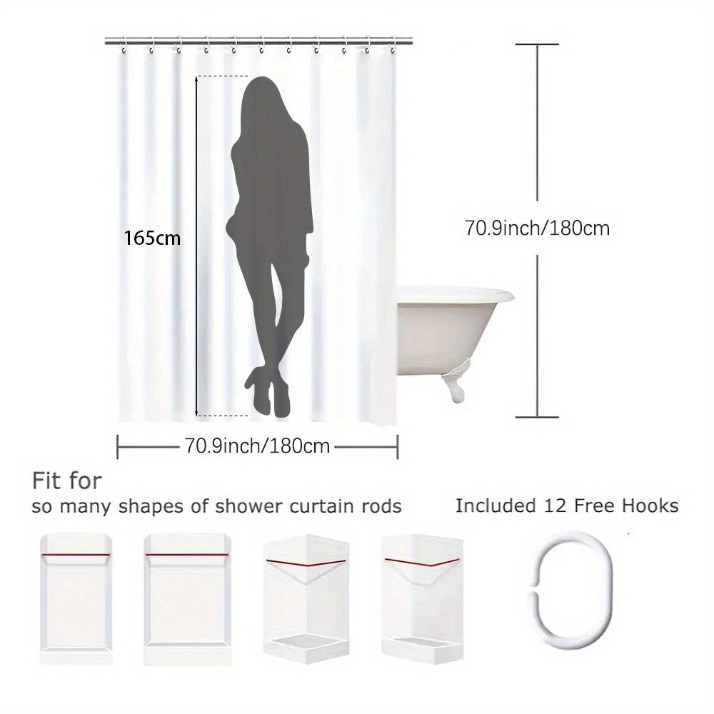 1/4Pcs Halloween Decoration Cute Ghost Pumpkin Pattern Shower Curtain Bathroom Decor Halloween Decoration Indoor Shower Curtain
