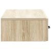 Wall Mounted Side Table Sonoma Oak 87.5 X 34.5 X 17 Cm