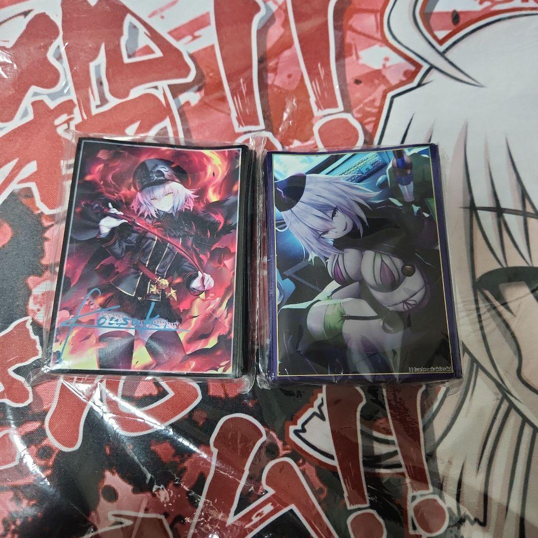 Unopened, unused Fate FGO Jeanne Alter sleeve set