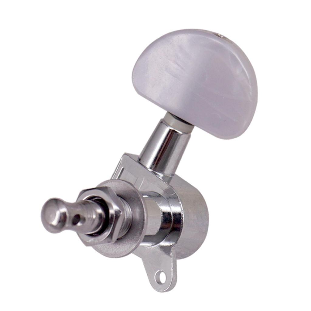 6x Guitar String Tuning Pegs Tuning Machines Grover, Metal, Guitar Tuner Machine Heads for Acoustic Guitars