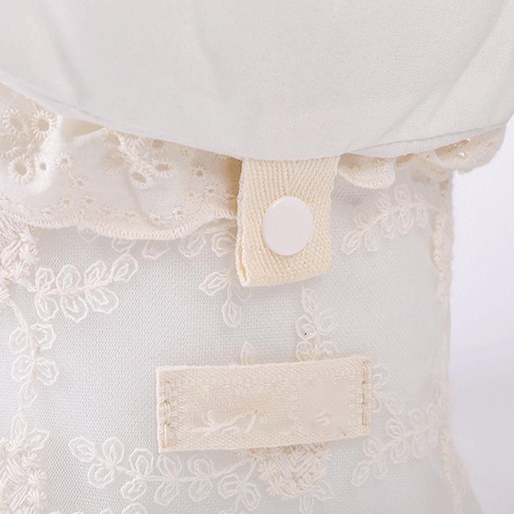 Lace Dog Cat Purse Carrier Breathable Large Capacity Prevents Breaking Free D Ring Pet Travel