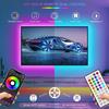 24V Selbstklebendes RGB LED Strip Licht Kit mit 44-Tasten Bluetooth Musik Controller