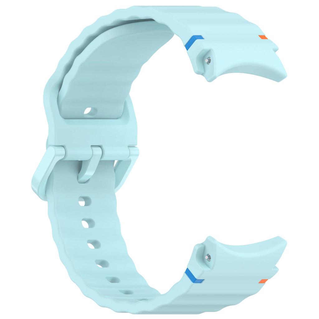 Compatible Silicone Strap with Colorful Buckle for Samsung Galaxy Watch7/FE/6/5/4