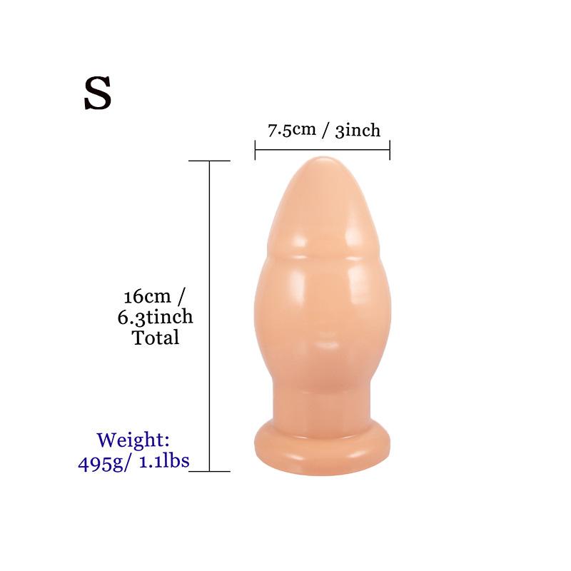 MoDi Huge Anal Plug Large ButtPlug Anal Ass Plug Masturbator Anal Beads Vaginal Stimulation Dilator Sex Toys For Woman Men