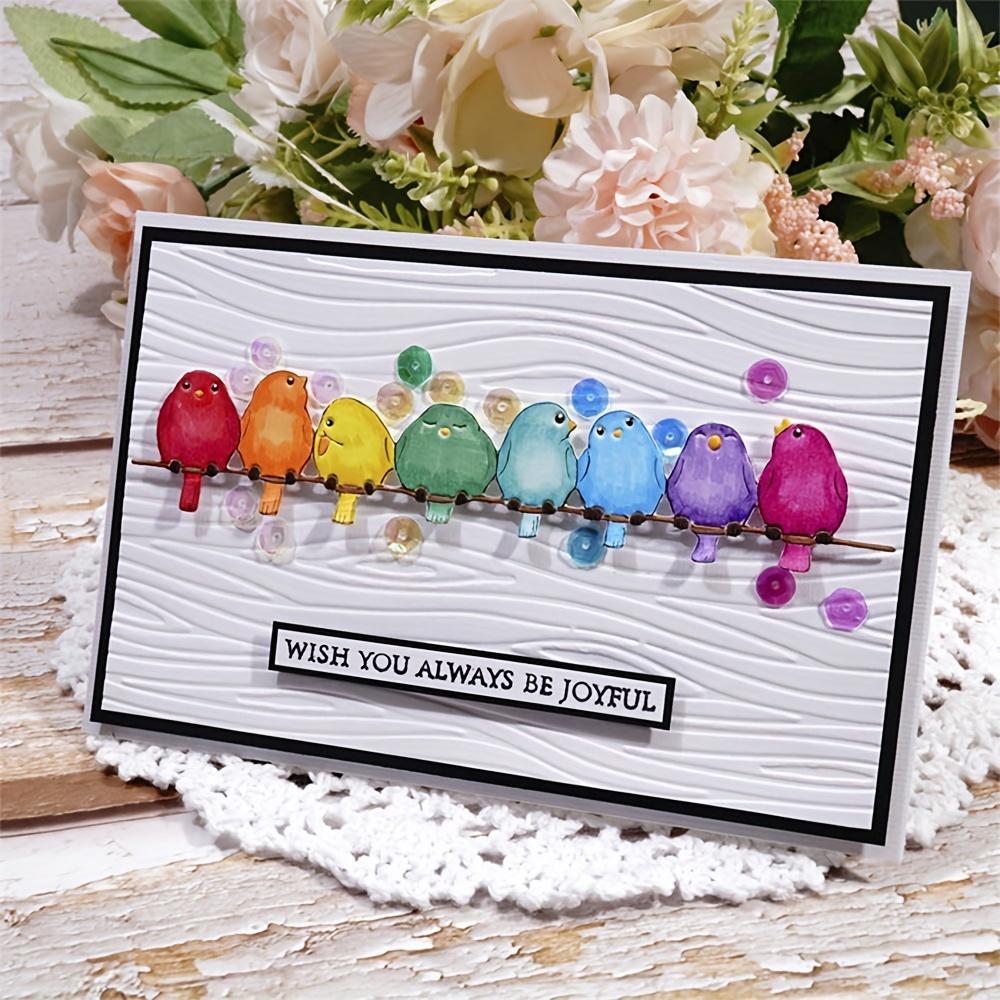 Cute Birds Metal Cutting Dies Stencil DIY Scrapbooking Embossing Paper Cards Album Making Decorative Craft Cut Template