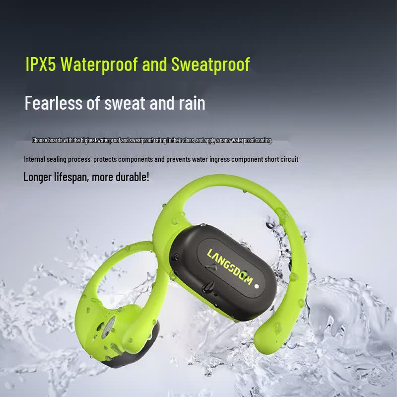 Lsndston TS19 Open-Ear Bone Conduction Sports Bluetooth Earbuds