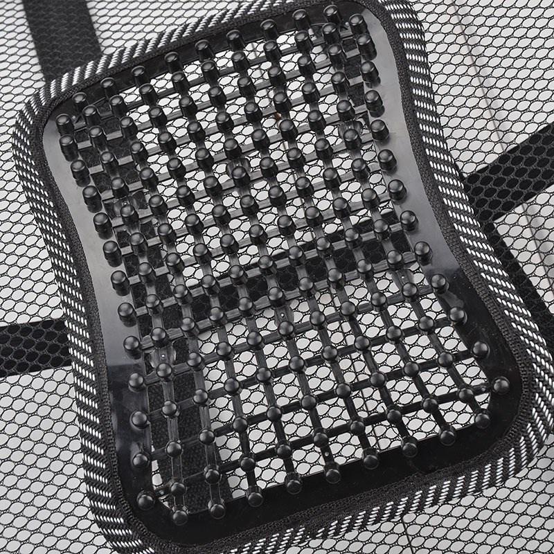Ice Silk Breathable Car Lumbar Support Cushion for Summer