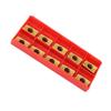 10PCS APMT1604 Milling Inserts Cemented Carbide Lathe Turning Inserts 15 50HRC Hardness