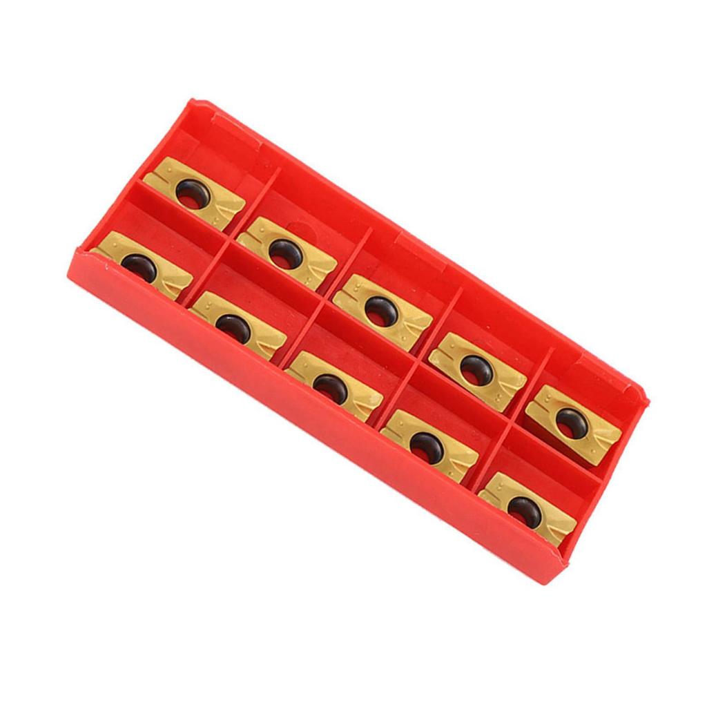10PCS APMT1604 Milling Inserts Cemented Carbide Lathe Turning Inserts 15 50HRC Hardness