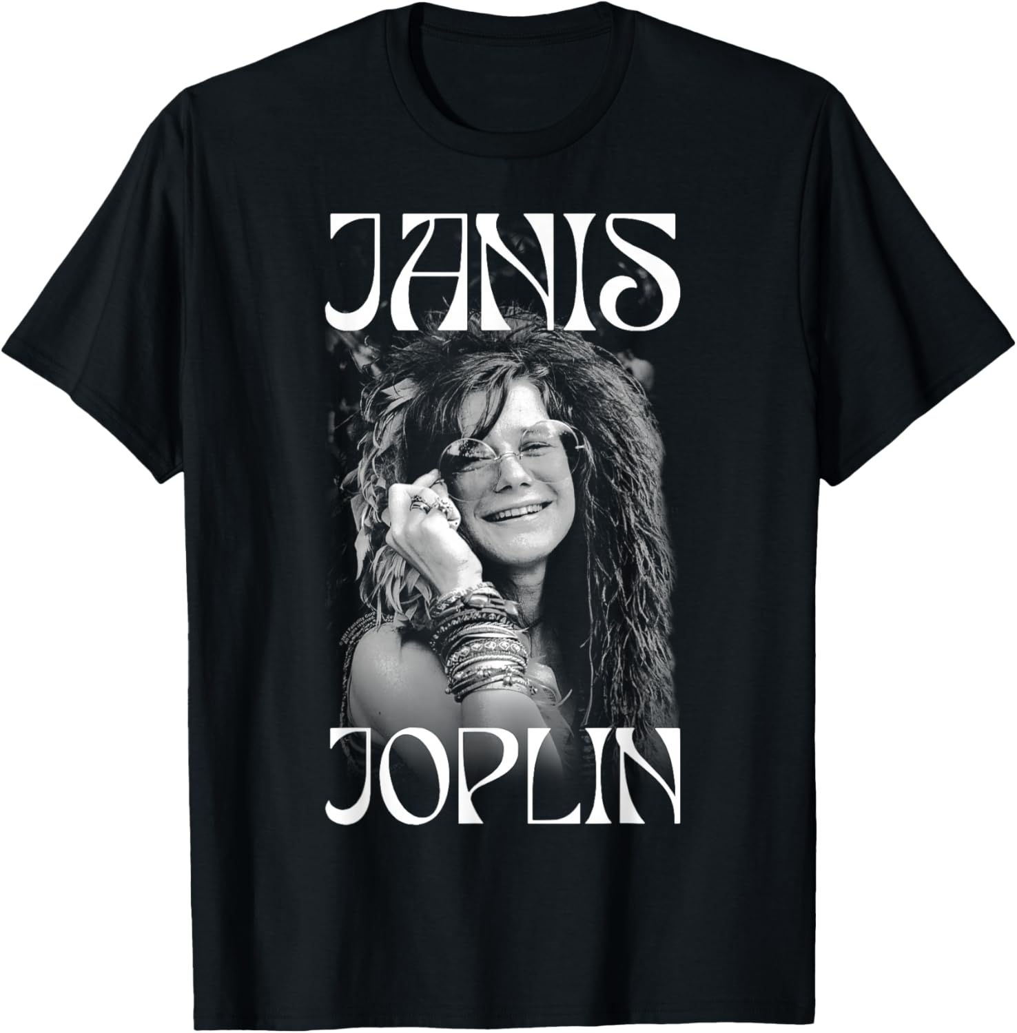 

Janis Joplin Fashion Icon T-Shirt 5XL різнокольоровий