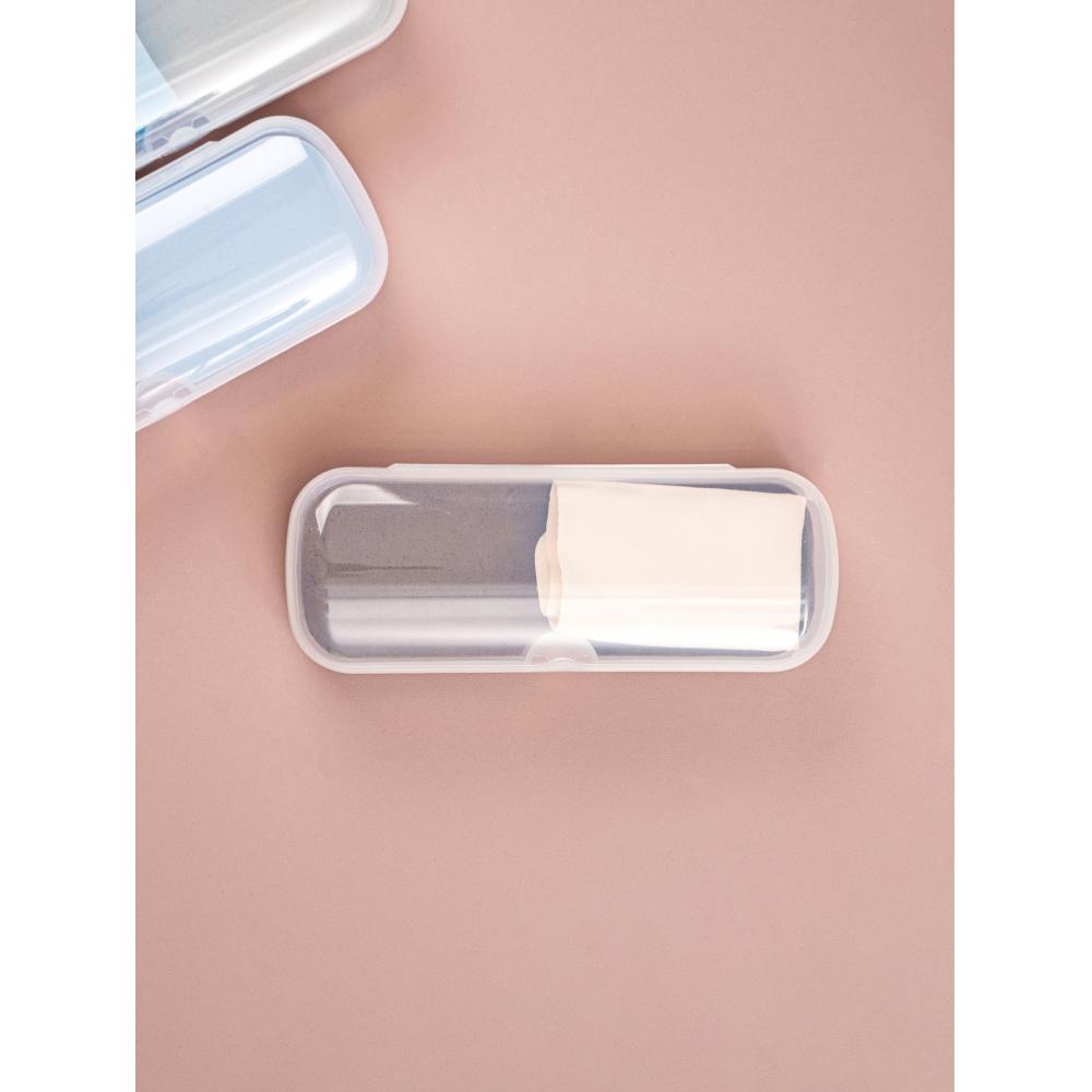 

Набор для чистки очков Daiso Eyeglass Case Gray (eyeglass cleaner)