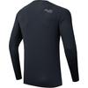 Anta Comfortable Casual Solid Color Long Sleeve T-Shirt Men Tops Dark-Gray 952435404-3