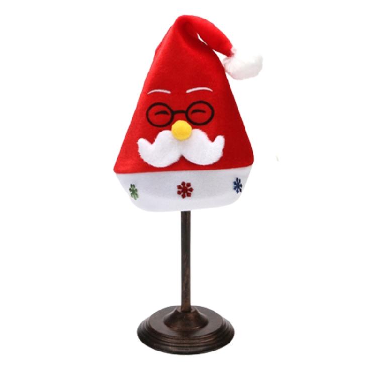 Christmas Hat Santa Hat Xmas Holiday Hat Unisex Golden Velvet Comfort Hats