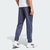 Adidas Logo Comfortable Casual Fitness Tapered Knit Sports Pants Men Bottoms Dark-Blue IX0925