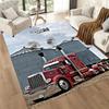 Kw Heavy Trucks Area Rug Design For Game Room Balcony Foyer Dining Room Antislip Carpet Office Home Decor Perfect Gift For Womenmen