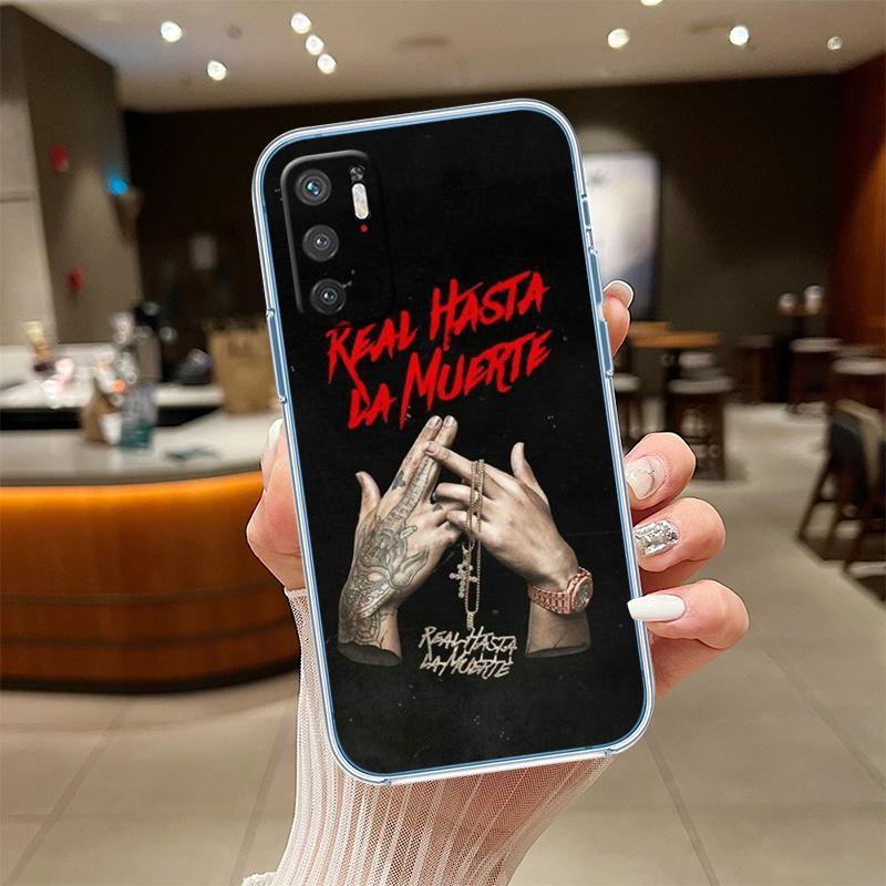 RE8 Anuel AA Transparent Phone Case for Motorola Moto Edge 20 30 40 50 S30 Fusion Ultra Pro Neo Lite + G200 G23