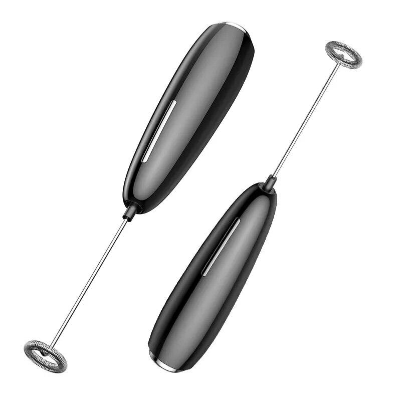 Handheld-Milchaufschäumer, batteriebetrieben, elektrischer Schaumhersteller, Mixer für Getränke, Kaffee, Schneebesen, Küchenwerkzeug