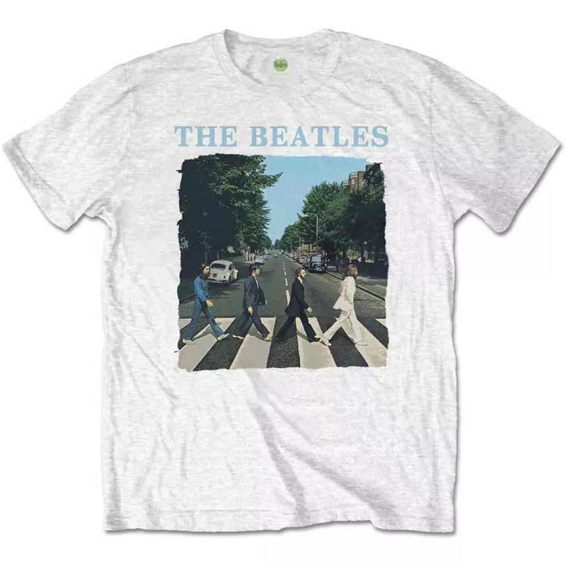 1970 The Beatles Abbey Road - The Beatles Casual T-shirt Men s and Women s Luxury Band Brand Top S разноцветный