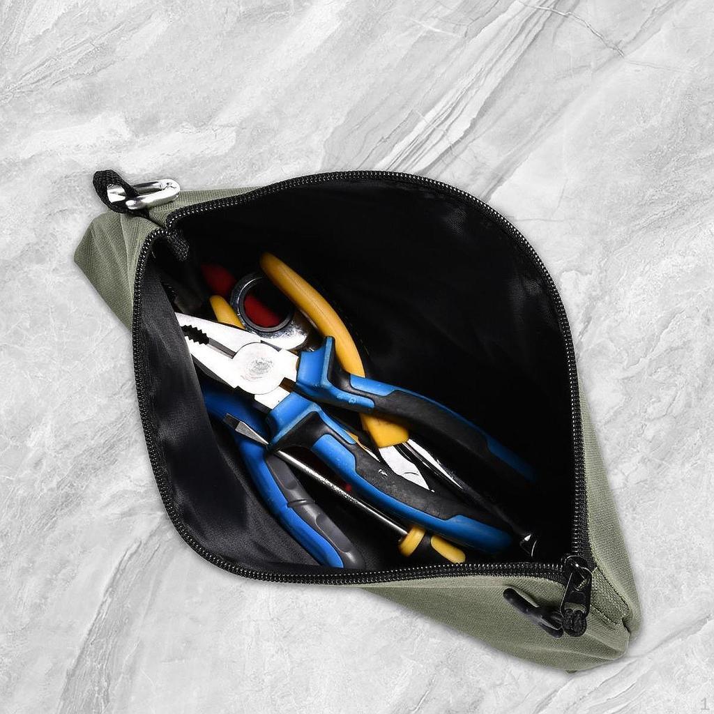 Pouzdro na nářadí se zipem Přenosný organizér Úložný prostor pro muže Nářadí Domácnost Kancelářské potřeby