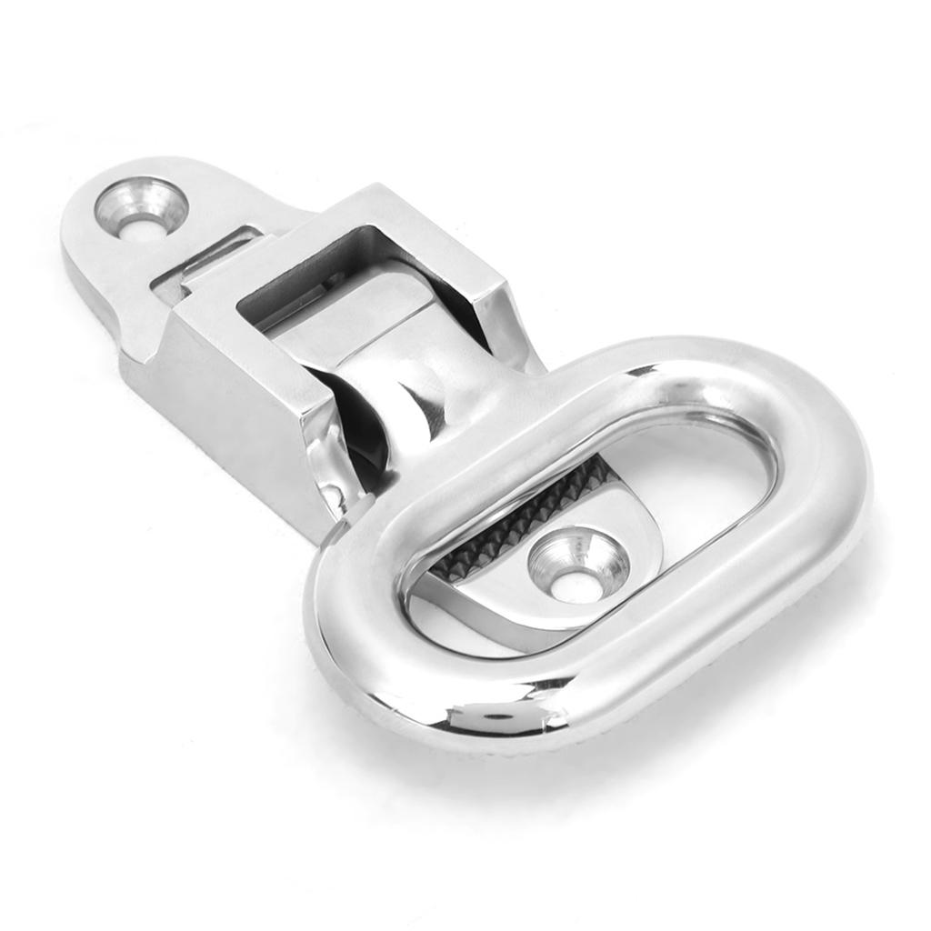 316 Stainless Steel Transom Step Folding Mast Step for Boats Yachts Car