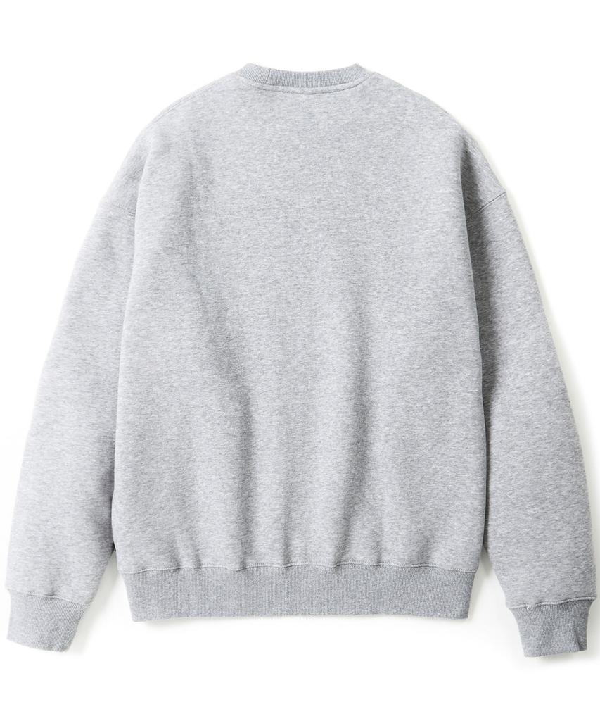 KULTE Snow Mountain Logo Crewneck M.Grey