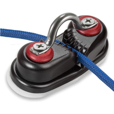 Aluminum Cam Cleat – Ball Bearing Fast Entry Rope Cleat For Line Sizes Up To 5/8", Sailing, Kayak, Canoe, Dinghy Accessories (86x38mm)