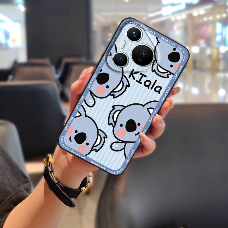 Phone Pouch Anti-dust Phone Case For Huawei P70 Pro/Pura 70 Pro+ Graffiti Cartoon Soft Case Waterproof Protective TPU