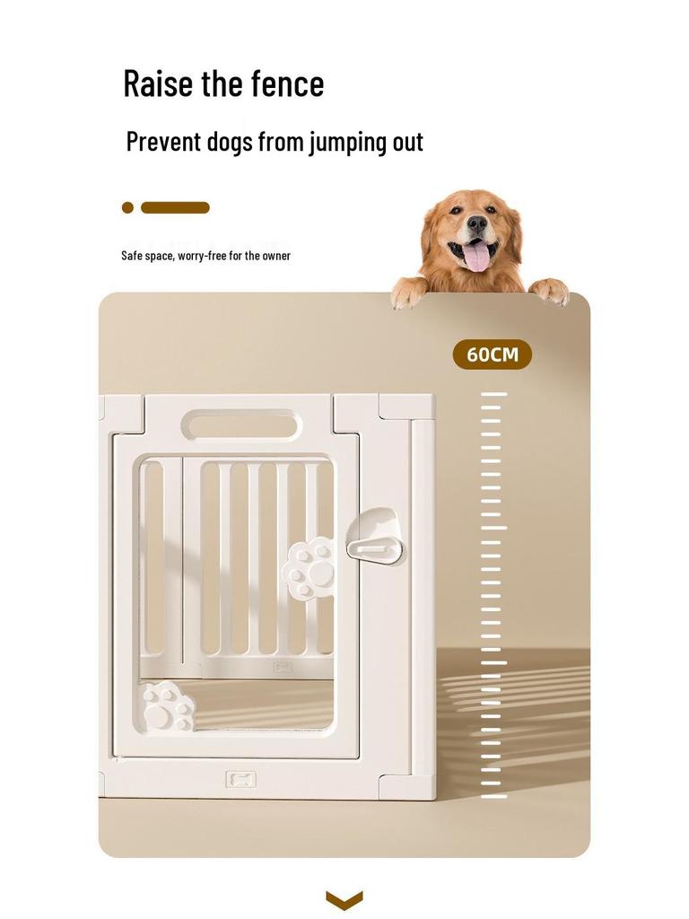 Indoor Pet Barrier: Dog & Cat Fence for Small to Medium Dogs, Dog Cage & House.