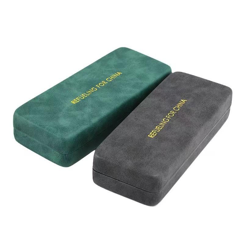 Fashion High-end Sunglasses Box, Leather Snap Box, Set Box, High-end Trend Personalized Set, Iron Box, Mirror Bag, Mirror Cloth.
