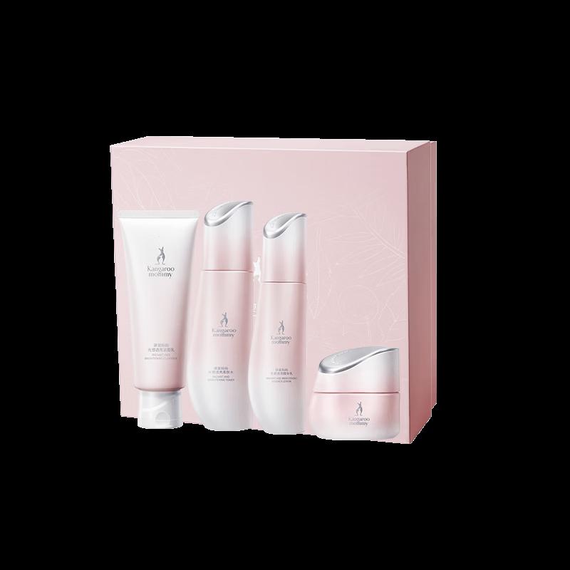 Kangaroo Mommy Light Translucent Skincare 4-Piece Set