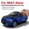 For SEAT Ateca Car Paint Repair Pen Restores Original Factory Paint Finish with Clear Coat Enhances Gloss Nevada White Lava Blue Touchup Paint2