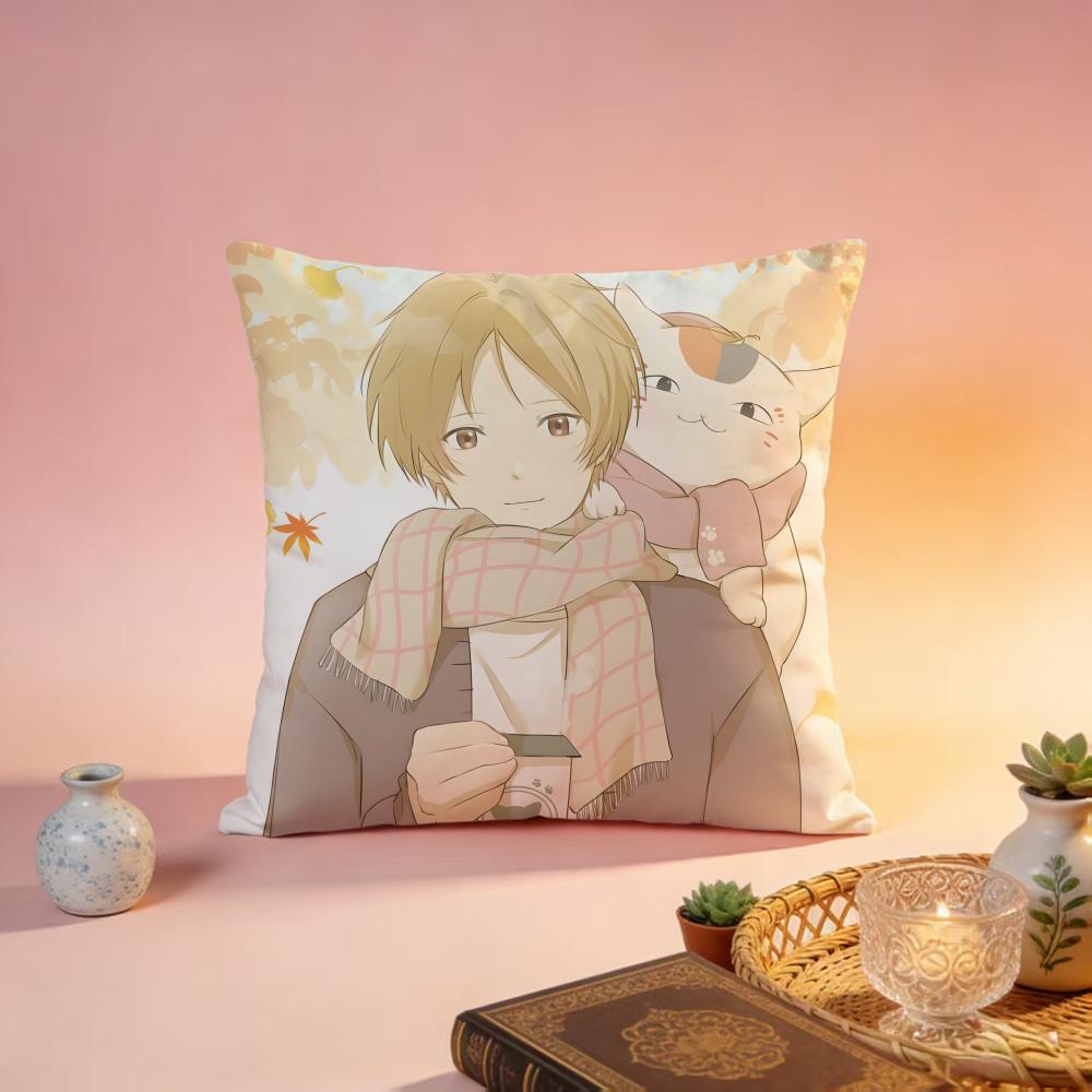 Trending NNatsumes Book of Friendsed Cushion Cover Premium SkinFriendly Pillow Case MultiPurpose for Home Office Travel