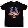 Journey Classic Wings T-Shirt Black New