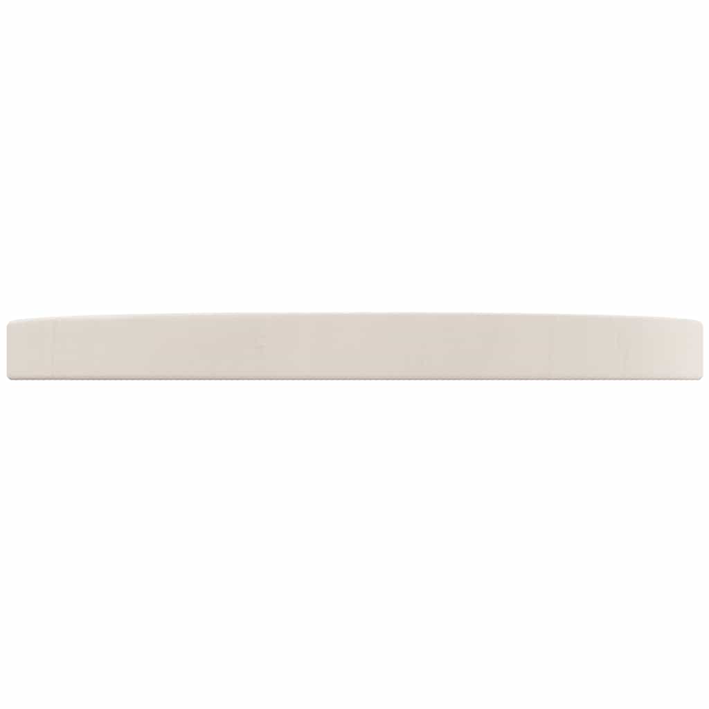 Weiße Tischplatte Ø30x2,5 cm Massives Kiefernholz