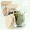 KADAX Food Container Glass Jars for Spices Organizer Set