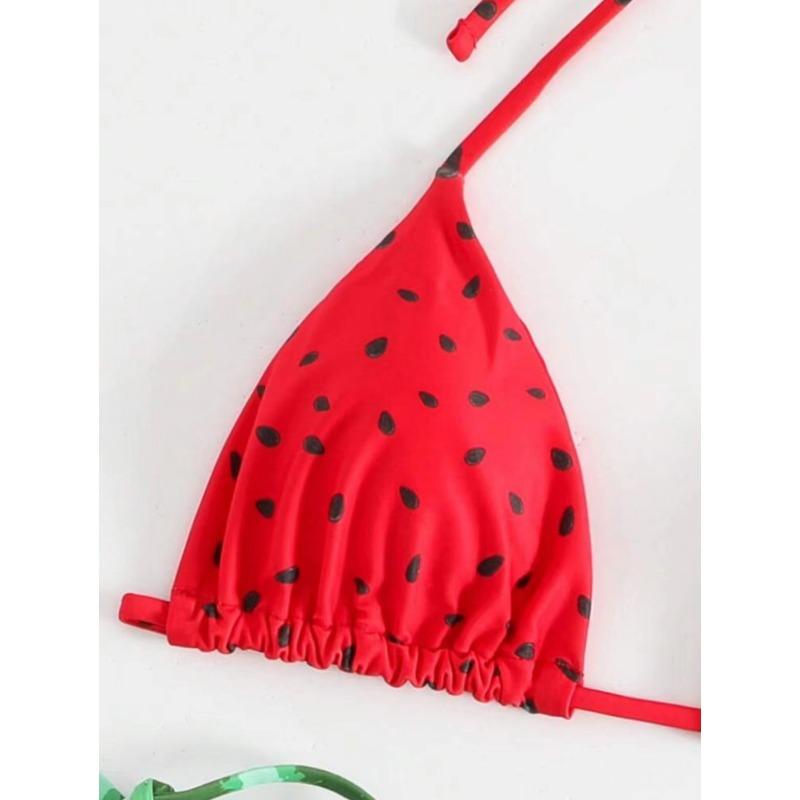 Nové Bikini Bikini Rozdělené Plavky Tie Dye Potisk