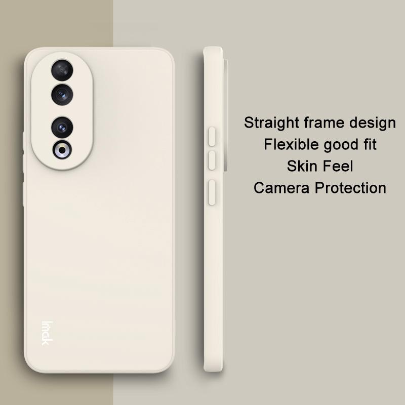 

IMAK UC-4 Series For Honor 90 Straight Edge Phone Case Soft TPU Drop-proof Cover Red