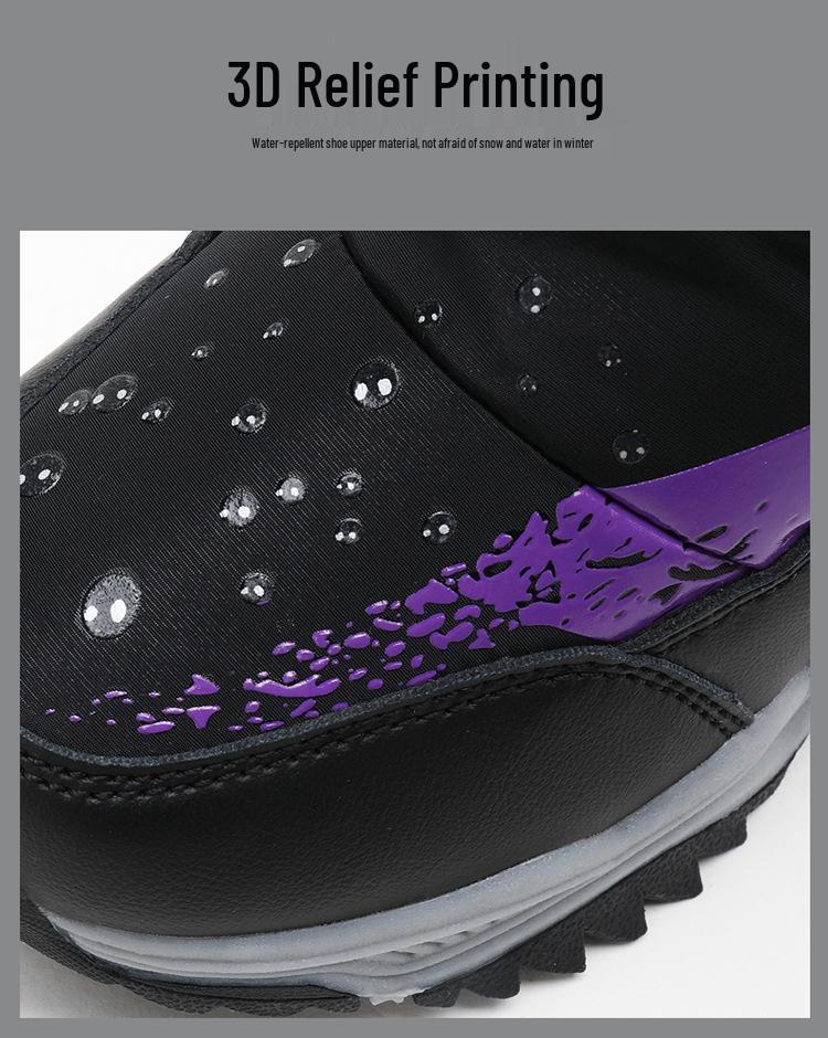 Botas de Neve de Inverno para Crianças até Meio da Panturrilha - Peludas, Quentes e Casuais para Meninos e Meninas