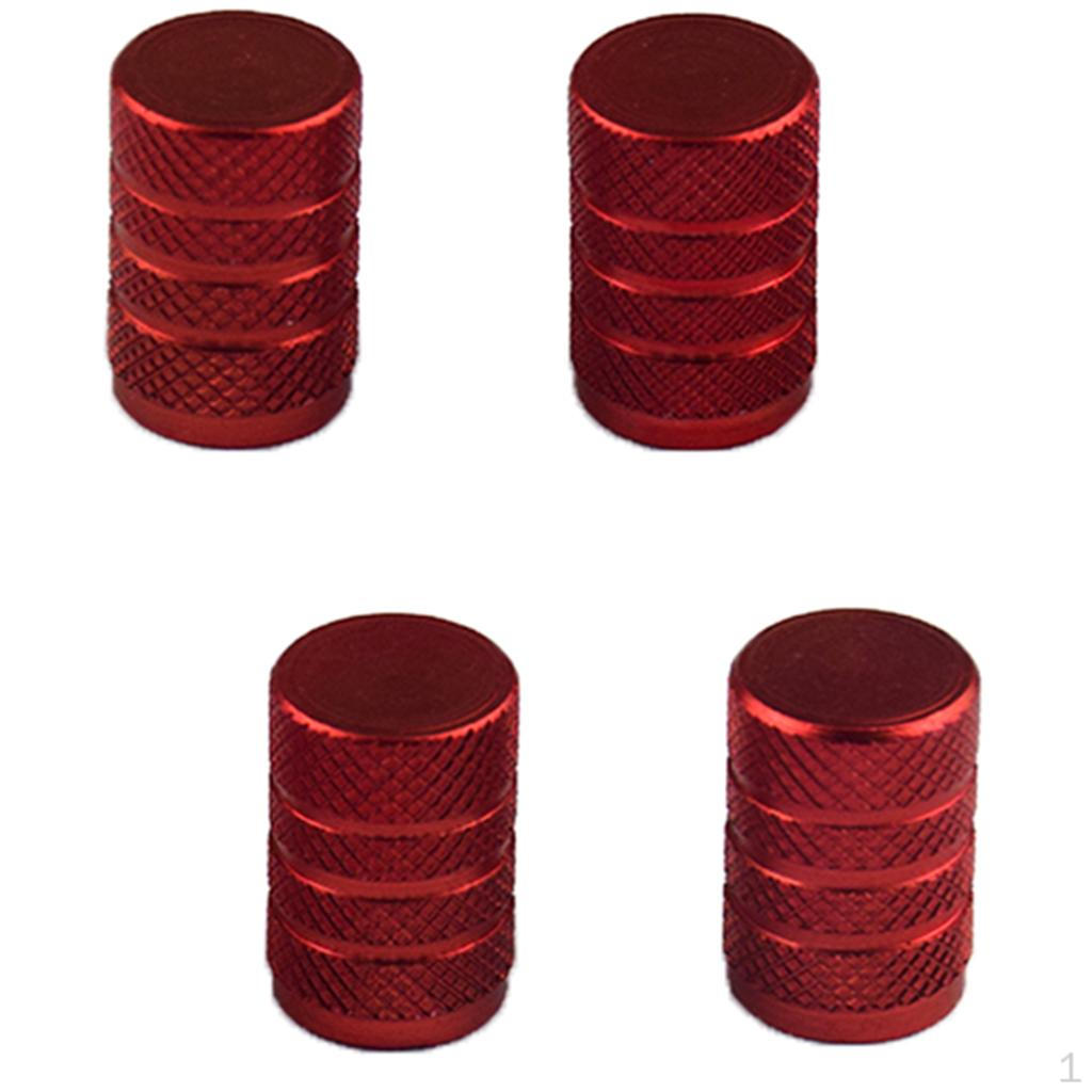 Aluminum Alloy Car Tubeless Wheel Tire Valve Dust Caps