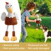 The Plush Cartoon Embroidery On The Pet Dog's Toy Is And Resistant To Damage From Chewing